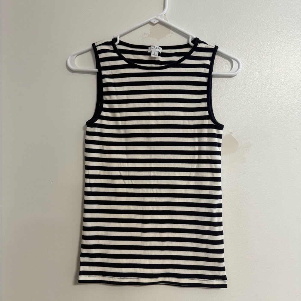 J. Crew women’s  Preppy Coastal Striped Tank Top
